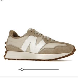 New Balance 327 in Oatmeal White